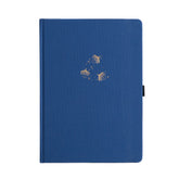 B5 Dot Grid Notebook: Firefly Night - Archer and Olive